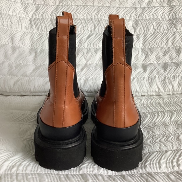 AllSaints Harlee Lug Sole Chelsea Boots NWOT, size 7 - Picture 2 of 8